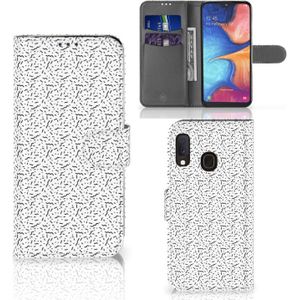 Samsung Galaxy A20e Telefoon Hoesje Stripes Dots