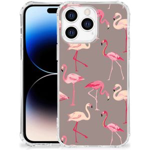 Apple iPhone 14 Pro Max Case Anti-shock Flamingo