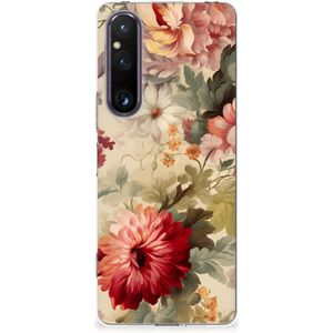 TPU Case voor Sony Xperia 1 V Bloemen