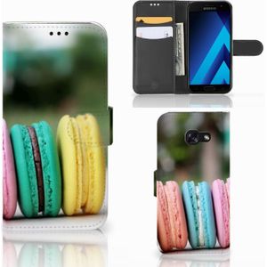 Samsung Galaxy A5 2017 Book Cover Macarons