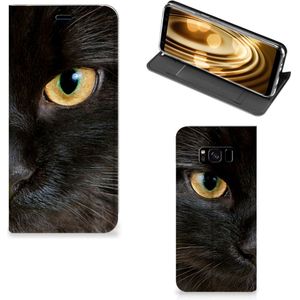 Samsung Galaxy S8 Hoesje maken Zwarte Kat