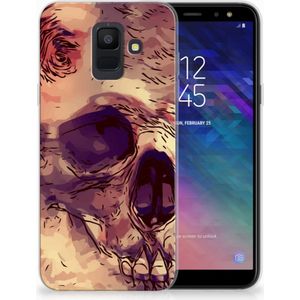 Silicone Back Case Samsung Galaxy A6 (2018) Skullhead