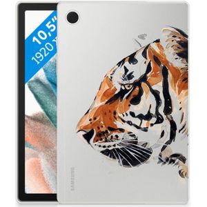 Tablethoes Samsung Galaxy Tab A8 2021/2022 Watercolor Tiger