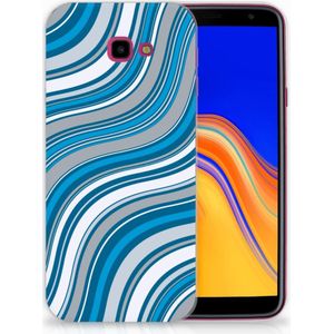 Samsung Galaxy J4 Plus (2018) TPU bumper Waves Blue