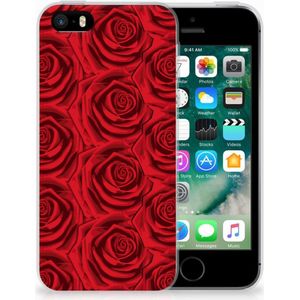 Apple iPhone SE | 5S TPU Case Red Roses