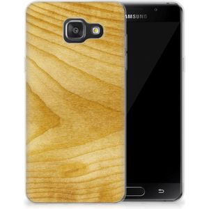 Samsung Galaxy A3 2016 Bumper Hoesje Licht Hout