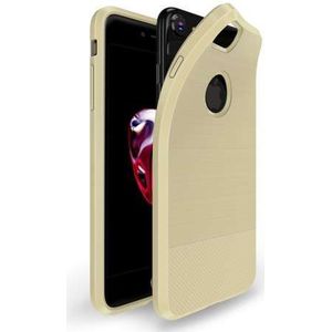 Apple iPhone 7 | 8 | SE 2020/2022 TPU Hoesje Geborsteld Goud