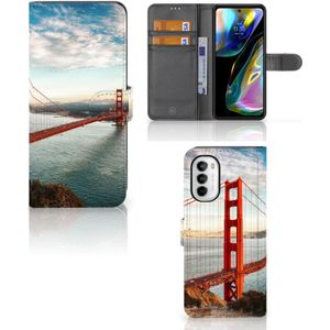 Motorola Moto G52 | Moto G82 Flip Cover Golden Gate Bridge