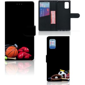 Samsung Galaxy A02s | M02s Wallet Case met Pasjes Sports