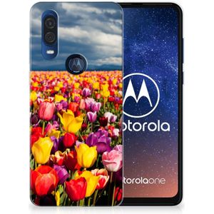 Motorola One Vision TPU Case Tulpen