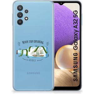 Samsung Galaxy A32 5G Telefoonhoesje met Naam Boho Bottle