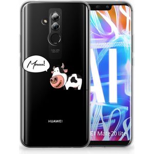 Huawei Mate 20 Lite Telefoonhoesje met Naam Cow