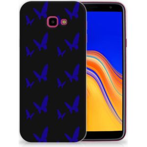 Samsung Galaxy J4 Plus (2018) TPU bumper Vlinder Patroon