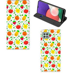 Samsung Galaxy A22 5G Flip Style Cover Fruits