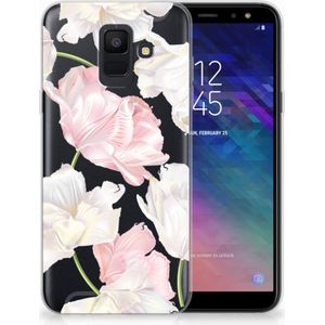 Samsung Galaxy A6 (2018) TPU Case Lovely Flowers