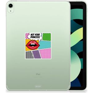 iPad Air (2020/2022) 10.9 inch Leuke Siliconen Hoes Popart Princess