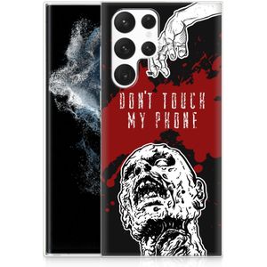Samsung Galaxy S22 Ultra Silicone-hoesje Zombie Blood