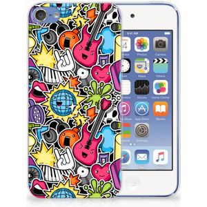 Apple iPod Touch 5 | 6 Silicone Back Cover Punk Rock