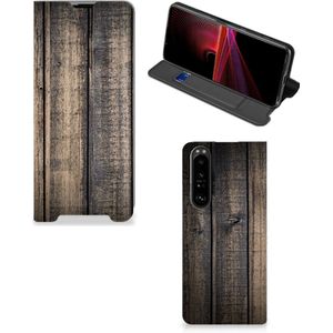 Sony Xperia 1 III Book Wallet Case Steigerhout