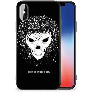 Telefoonhoesje iPhone X | Xs Skull Hair