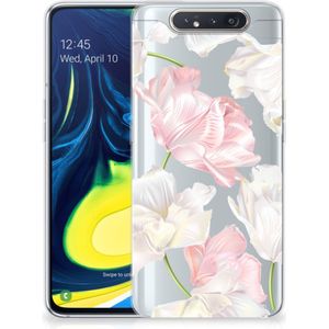 Samsung Galaxy A80 TPU Case Lovely Flowers