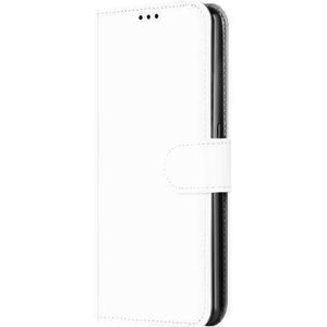 Book Cover Telefoonhoesje voor de OnePlus Nord CE 2 Wit met Pasjeshouder