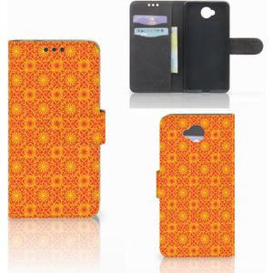 Microsoft Lumia 650 Telefoon Hoesje Batik Oranje
