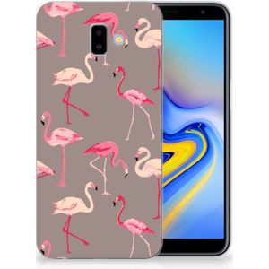 Samsung Galaxy J6 Plus (2018) TPU Hoesje Flamingo