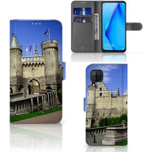 Huawei P40 Lite Flip Cover Kasteel