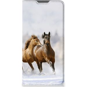 Motorola Moto G52 | Moto G82 Hoesje maken Paarden