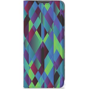 OnePlus 10 Pro Stand Case Abstract Green Blue