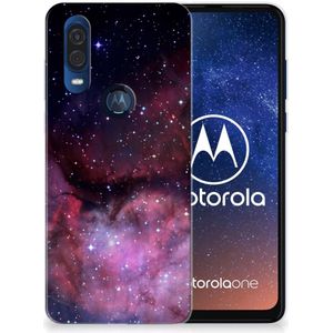 TPU Hoesje voor Motorola One Vision Galaxy