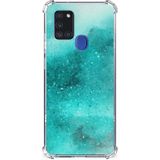 Back Cover Samsung Galaxy A21s Painting Blue