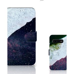 Samsung Galaxy S10 Plus Book Case Sea in Space