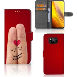 Xiaomi Poco X3 | Poco X3 Pro Wallet Case met Pasjes Liefde - Origineel Romantisch Cadeau