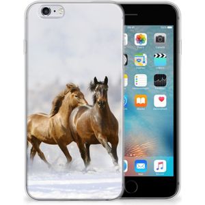 Apple iPhone 6 | 6s TPU Hoesje Paarden