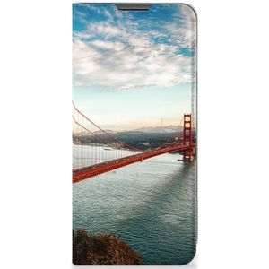 Motorola Moto G22 Book Cover Golden Gate Bridge
