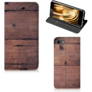 iPhone 7 | 8 | SE (2020) | SE (2022) Book Wallet Case Old Wood