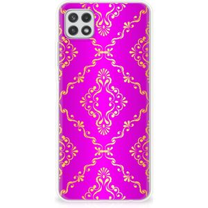 Siliconen Hoesje Samsung Galaxy A22 5G Barok Roze