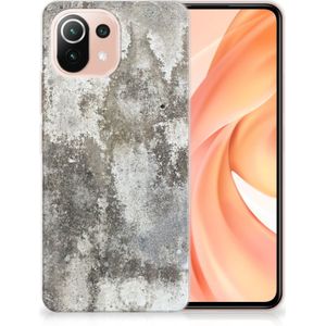 Xiaomi Mi 11 Lite | 11 Lite 5G NE TPU Siliconen Hoesje Beton Print