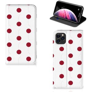 Apple iPhone 11 Pro Max Flip Style Cover Cherries