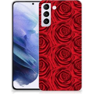 Samsung Galaxy S21 Plus TPU Case Red Roses