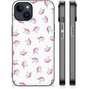 Back Case voor iPhone 15 Plus Unicorns