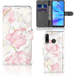 Huawei P30 Lite (2020) Hoesje Lovely Flowers