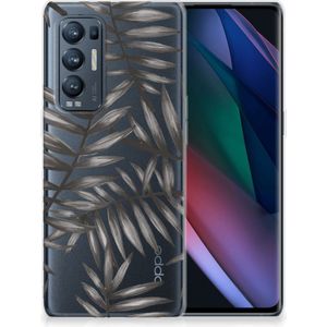 OPPO Find X3 Neo TPU Case Leaves Grey