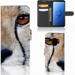 Samsung Galaxy S9 Telefoonhoesje met Pasjes Cheetah