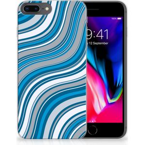 Apple iPhone 7 Plus | 8 Plus TPU bumper Waves Blue