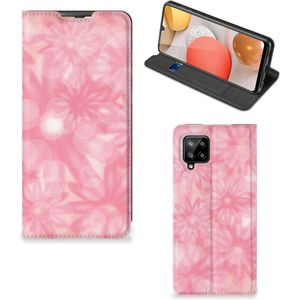 Samsung Galaxy A42 Smart Cover Spring Flowers