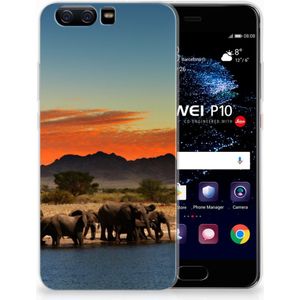 Huawei P10 TPU Hoesje Olifanten