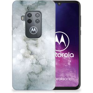 Hoesje maken Motorola One Zoom Painting Grey